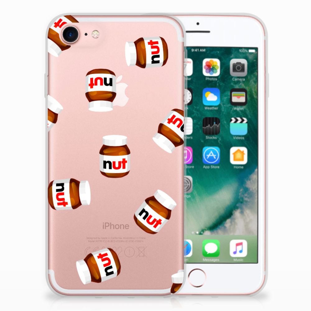 iPhone SE 2022 | SE 2020 | 8 | 7 Siliconen Case Nut Jar
