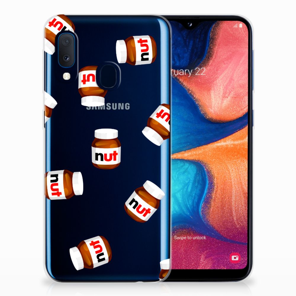 Samsung Galaxy A20e Siliconen Case Nut Jar
