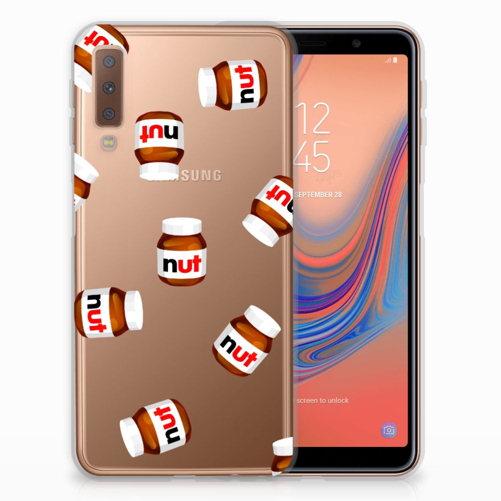 Samsung Galaxy A7 (2018) Siliconen Case Nut Jar