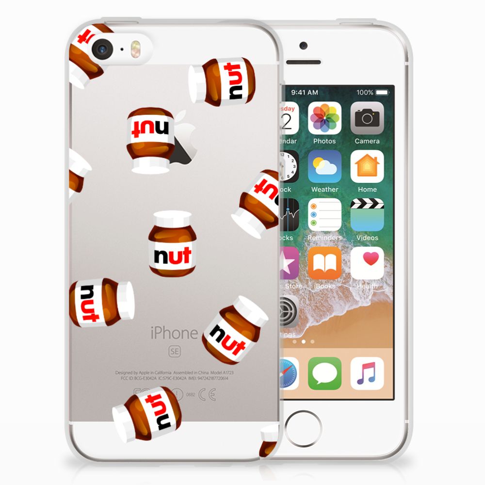 Apple iPhone SE | 5S Siliconen Case Nut Jar