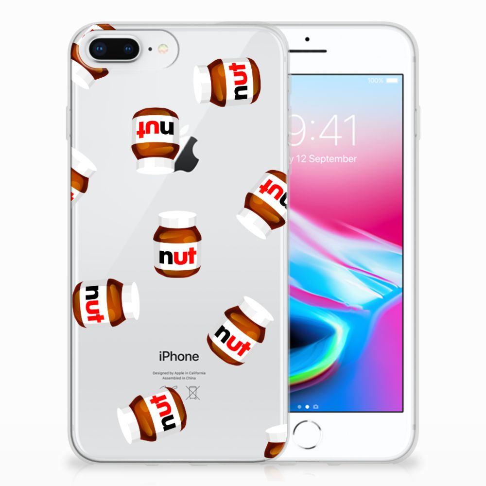 Apple iPhone 7 Plus | 8 Plus Siliconen Case Nut Jar