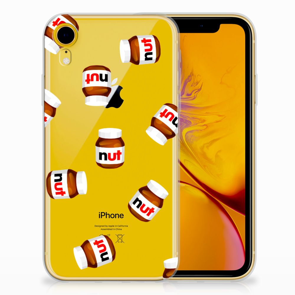 Apple iPhone Xr Siliconen Case Nut Jar