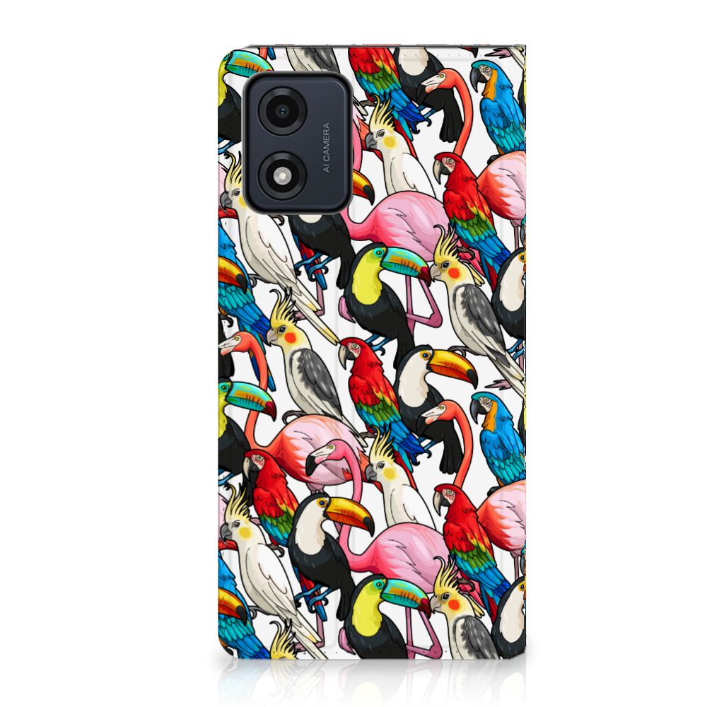 Motorola Moto E13 4G Hoesje maken Birds