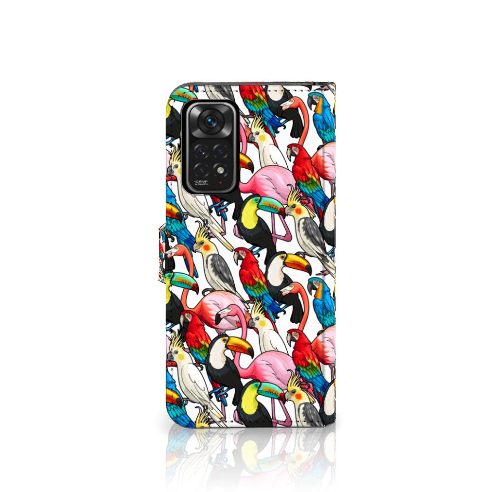 Xiaomi Redmi Note 11 Pro 5G/4G Telefoonhoesje met Pasjes Birds