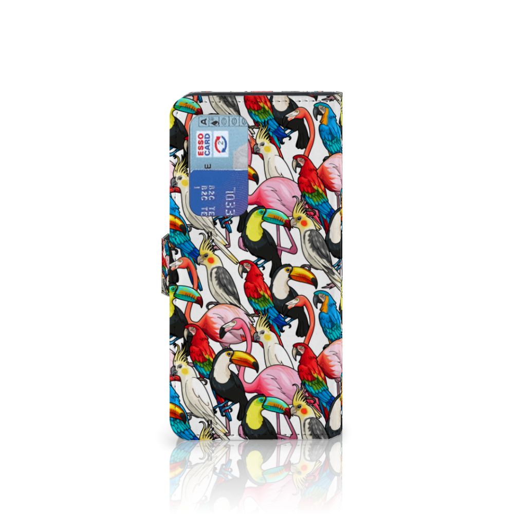 Huawei P40 Pro Telefoonhoesje met Pasjes Birds