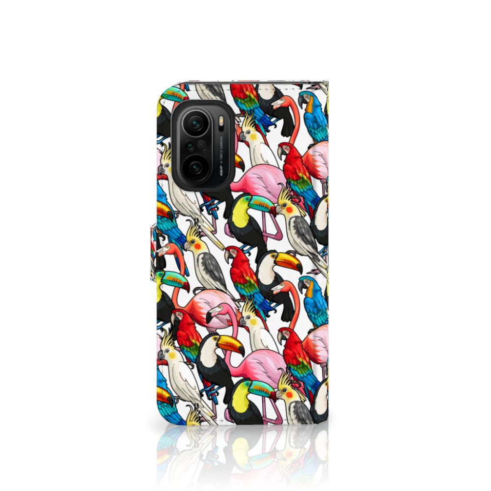 Poco F3 | Xiaomi Mi 11i Telefoonhoesje met Pasjes Birds