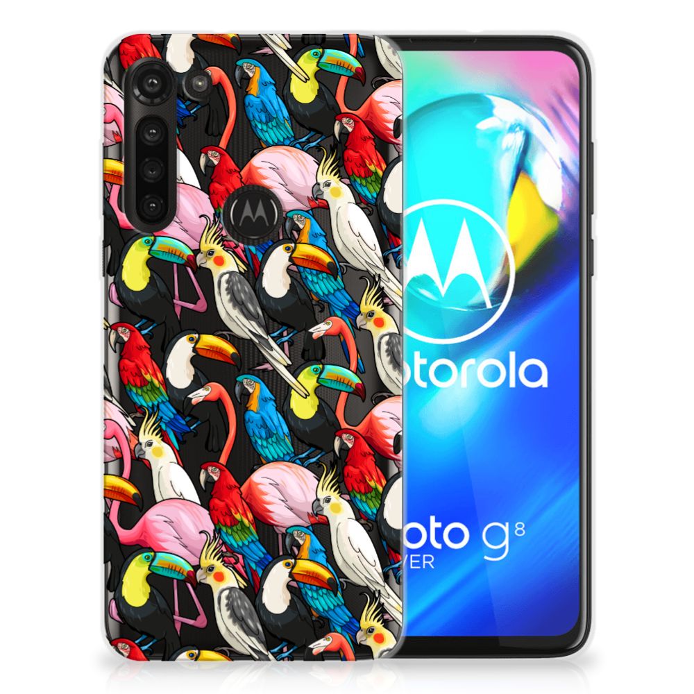 Motorola Moto G8 Power TPU Hoesje Birds
