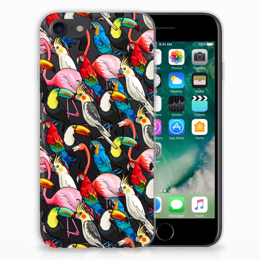 iPhone SE 2022 | SE 2020 | 8 | 7 TPU Hoesje Birds