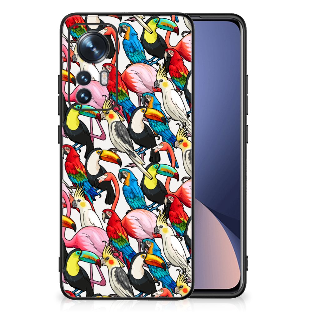 Xiaomi 12 | 12X Dierenprint Telefoonhoesje Birds