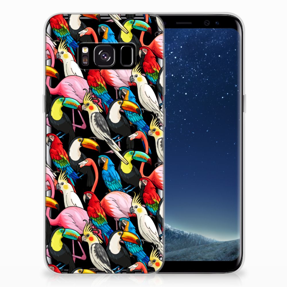 Samsung Galaxy S8 TPU Hoesje Birds
