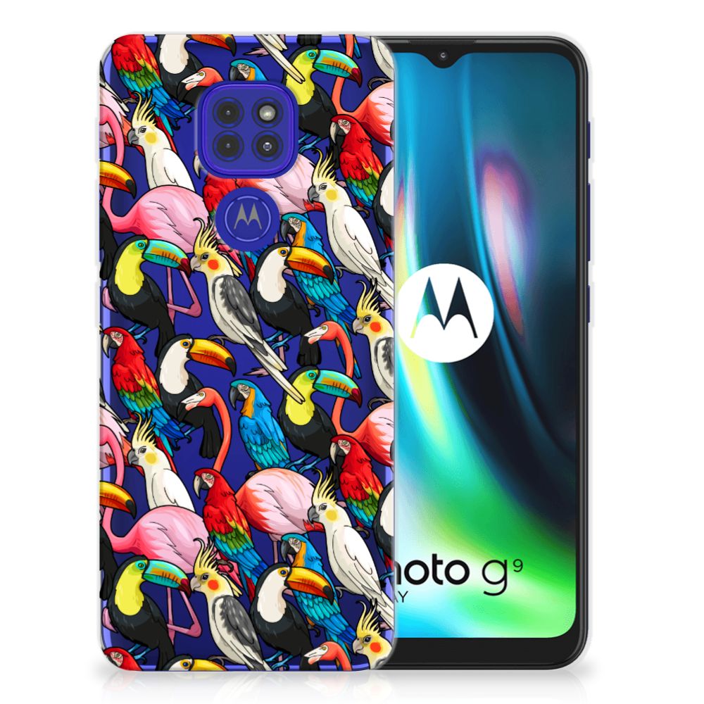 Motorola Moto G9 Play | E7 Plus TPU Hoesje Birds