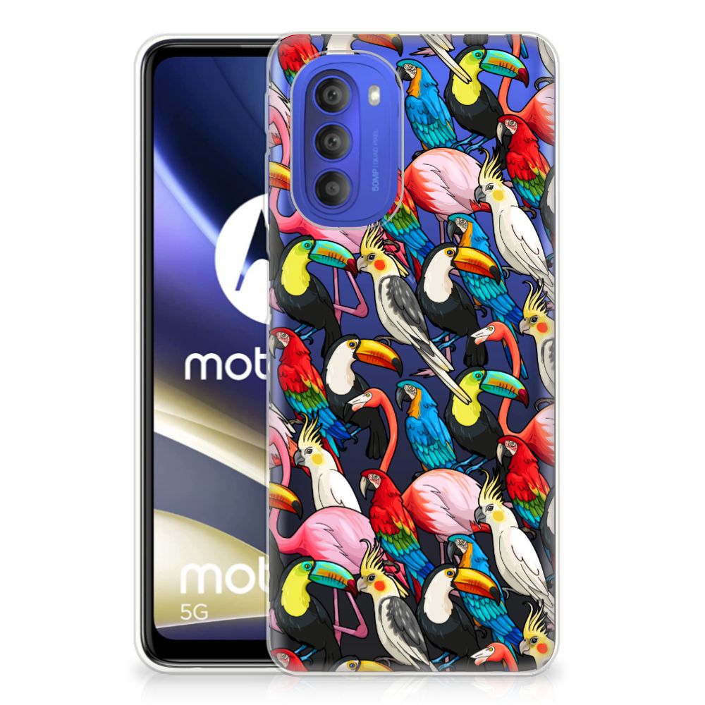 Motorola Moto G51 5G TPU Hoesje Birds