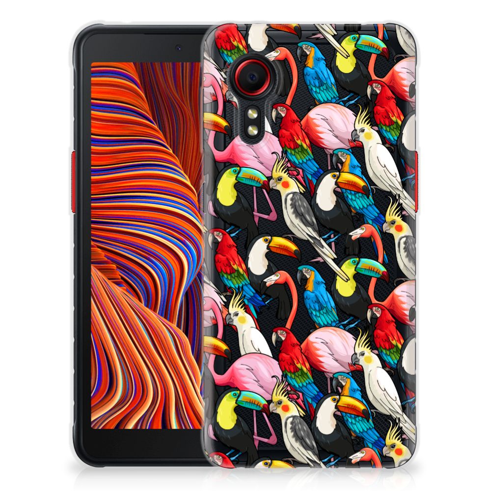 Samsung Galaxy Xcover 5 TPU Hoesje Birds