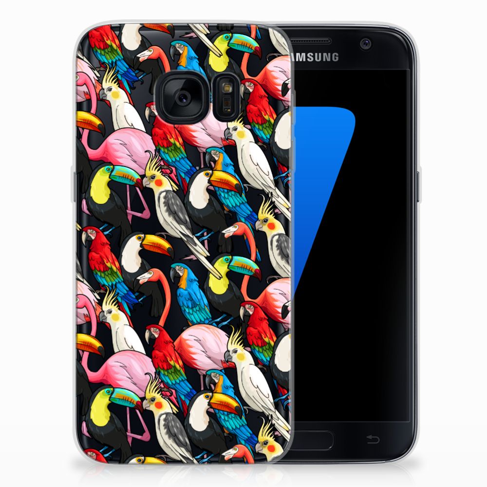 Samsung Galaxy S7 TPU Hoesje Birds