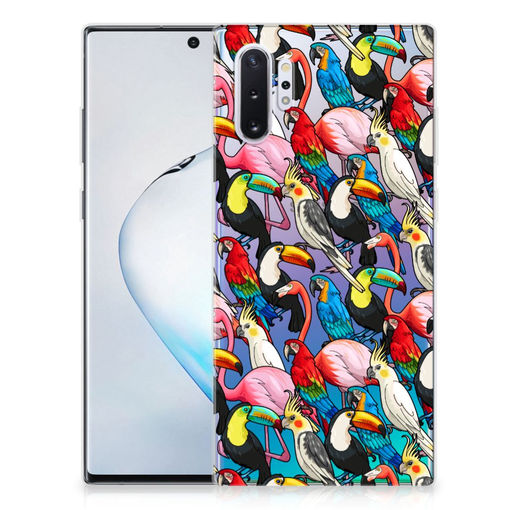 Samsung Galaxy Note 10 Plus TPU Hoesje Birds