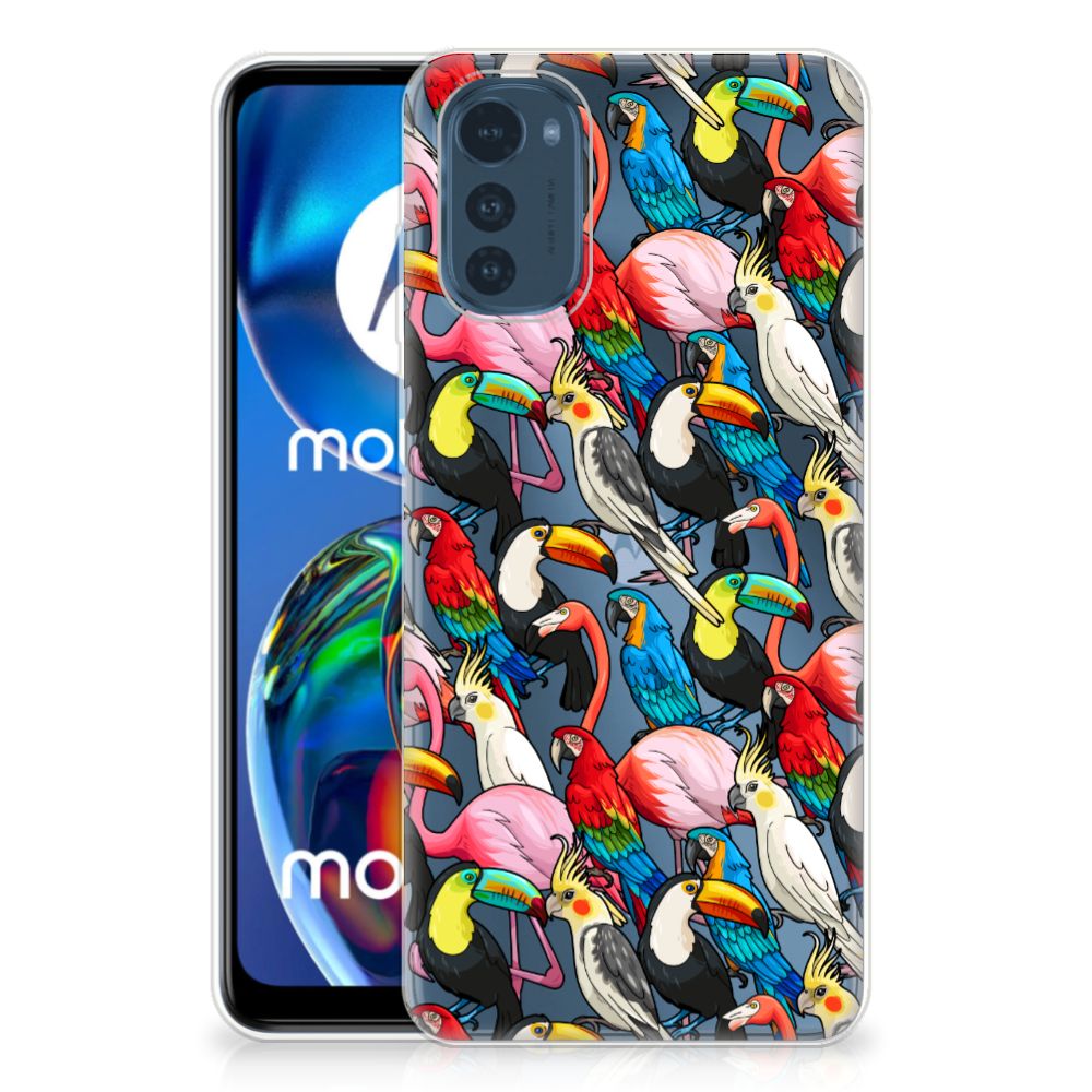 Motorola Moto E32/E32s TPU Hoesje Birds
