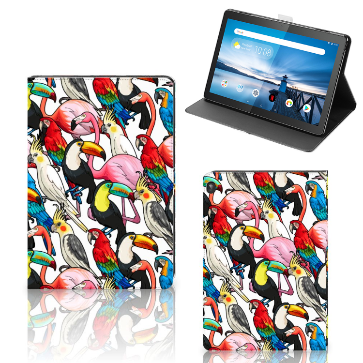 Lenovo Tablet M10 Flip Case Birds