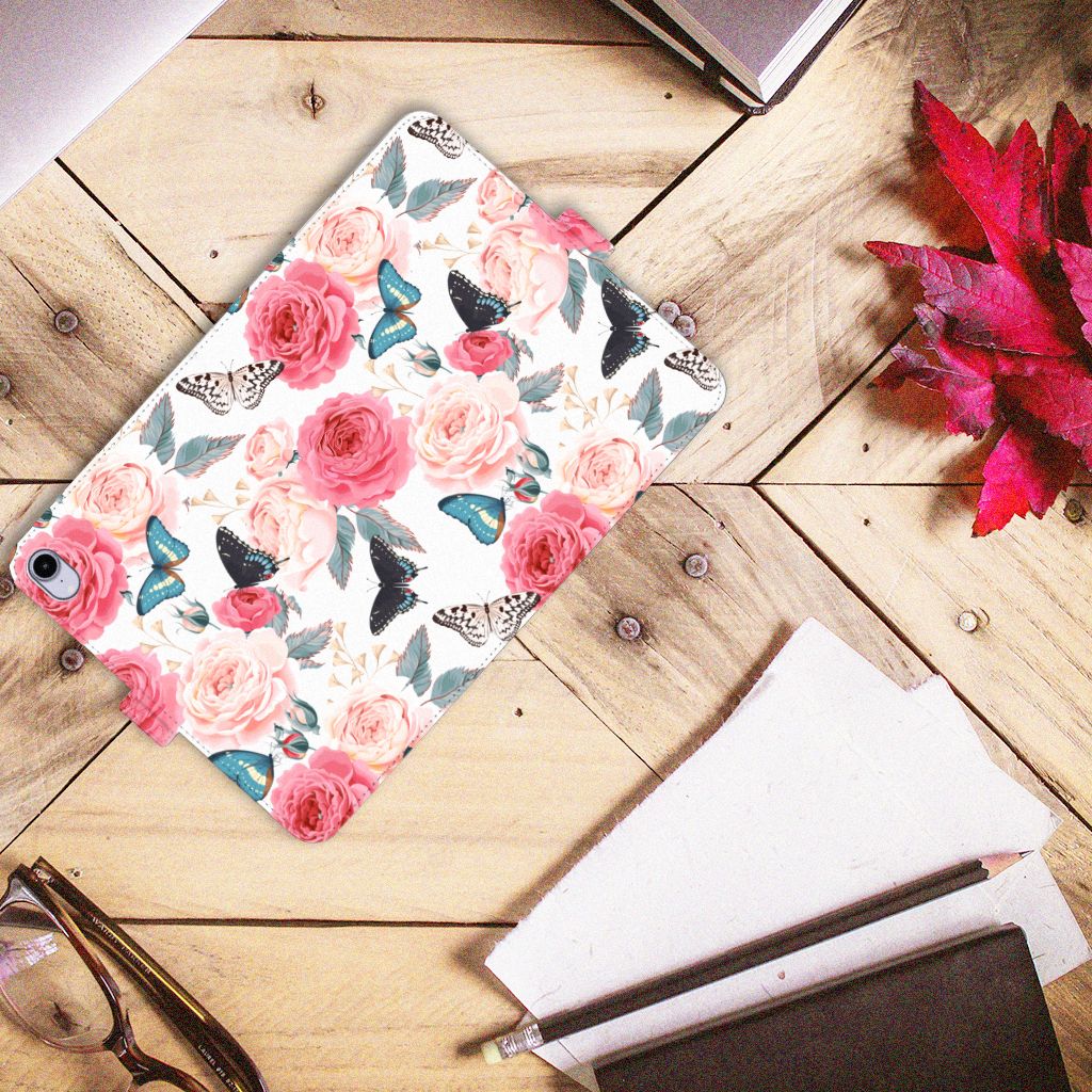 iPad Mini 6 (2021) Tablet Cover Butterfly Roses
