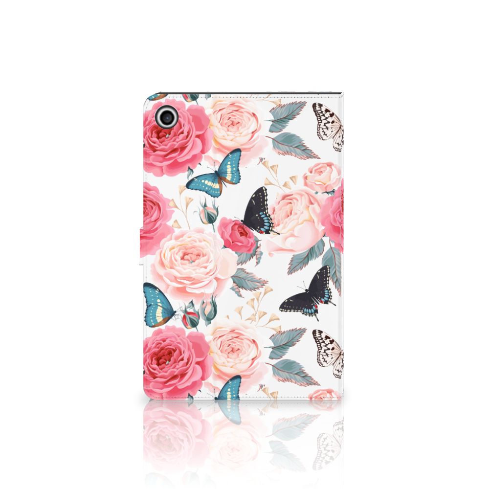 Lenovo Tab M10 Plus 3rd Gen 10.6 inch Tablet Cover Butterfly Roses