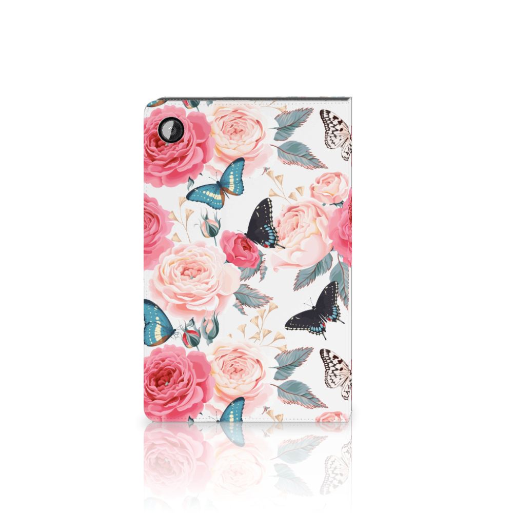 Samsung Galaxy Tab A8 2021/2022 Tablet Cover Butterfly Roses