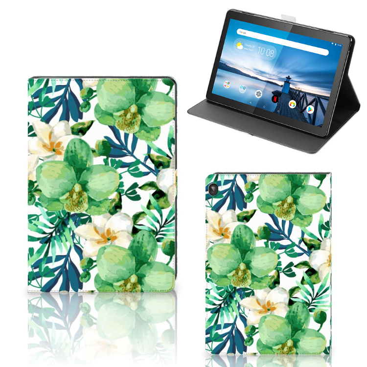 Lenovo Tablet M10 Tablet Cover Orchidee Groen