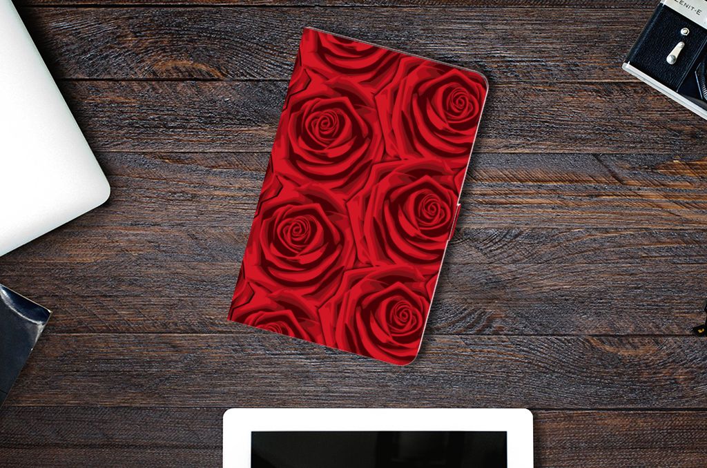 Samsung Galaxy Tab S6 Lite | S6 Lite (2022) Tablet Cover Red Roses