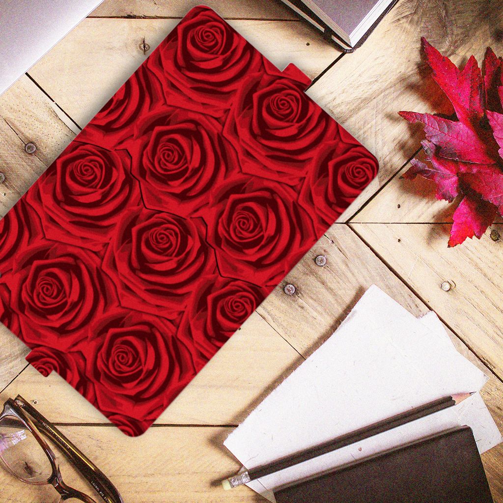 iPad Pro 11 2020/2021/2022 Tablet Cover Red Roses