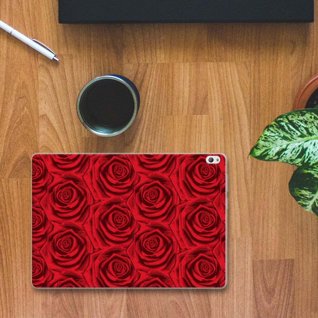 Lenovo Tab P10 Siliconen Hoesje Red Roses