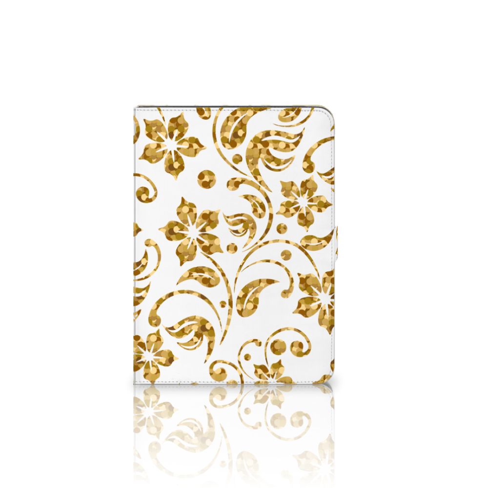 iPad Pro 11 2020/2021/2022 Tablet Cover Gouden Bloemen