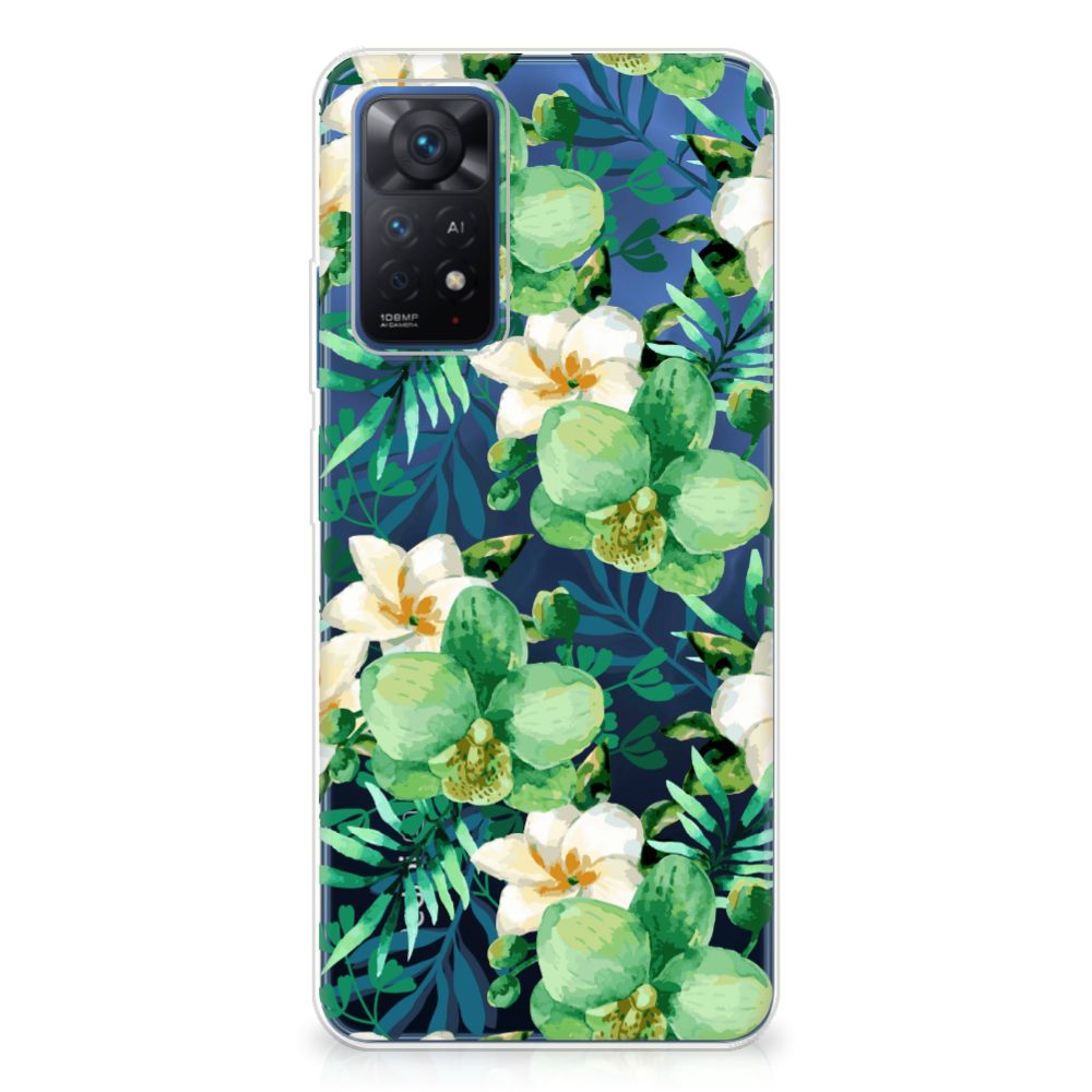 Xiaomi Redmi Note 11 Pro 5G TPU Case Orchidee Groen
