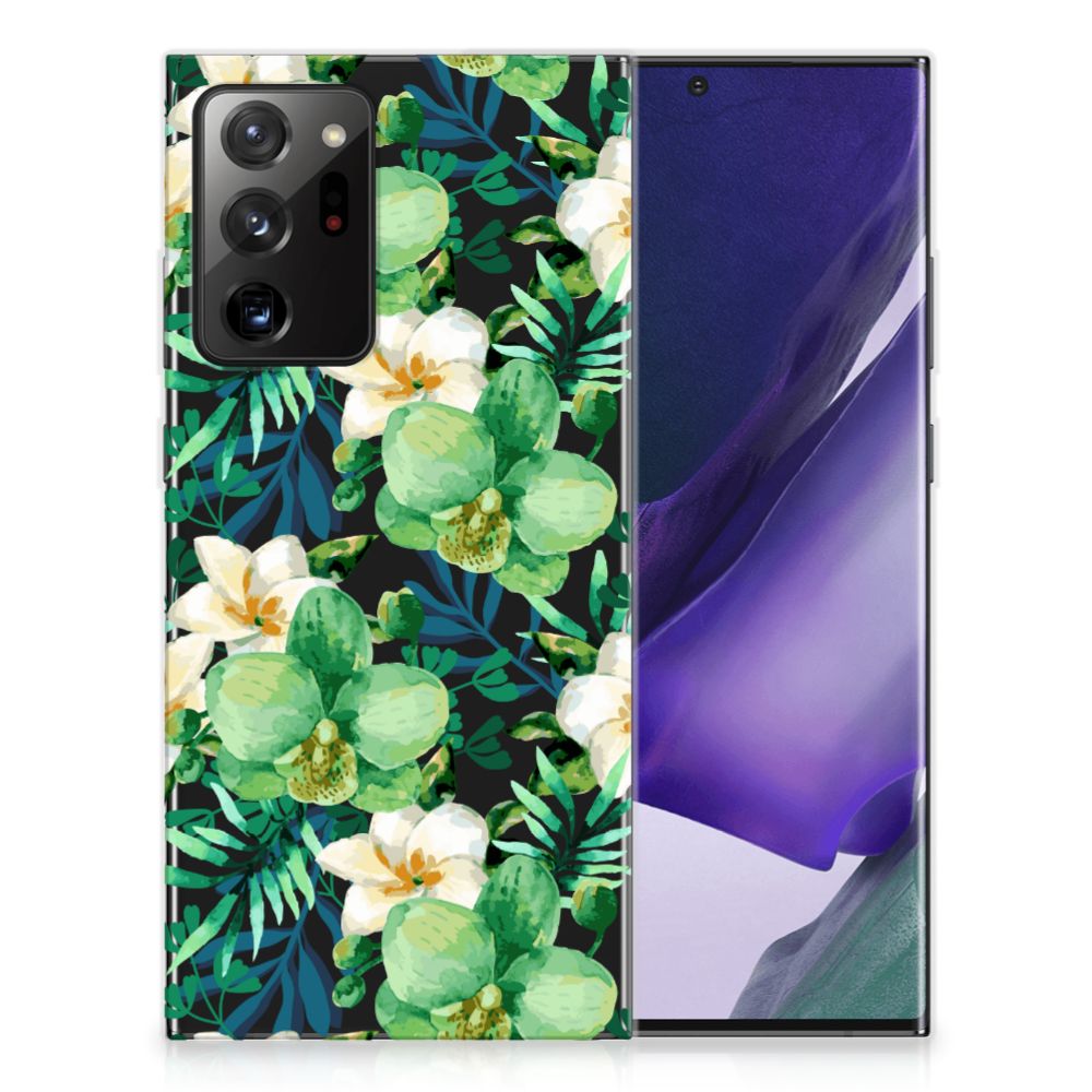 Samsung Galaxy Note20 Ultra TPU Case Orchidee Groen