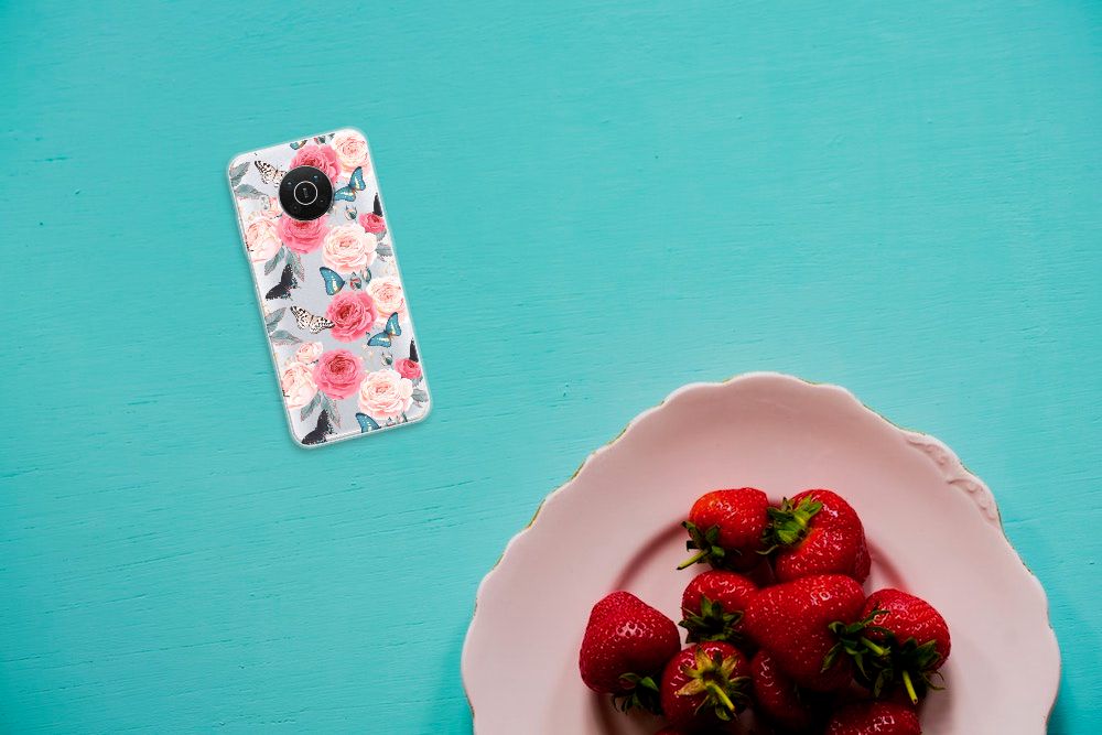 Nokia X10 | X20 TPU Case Butterfly Roses