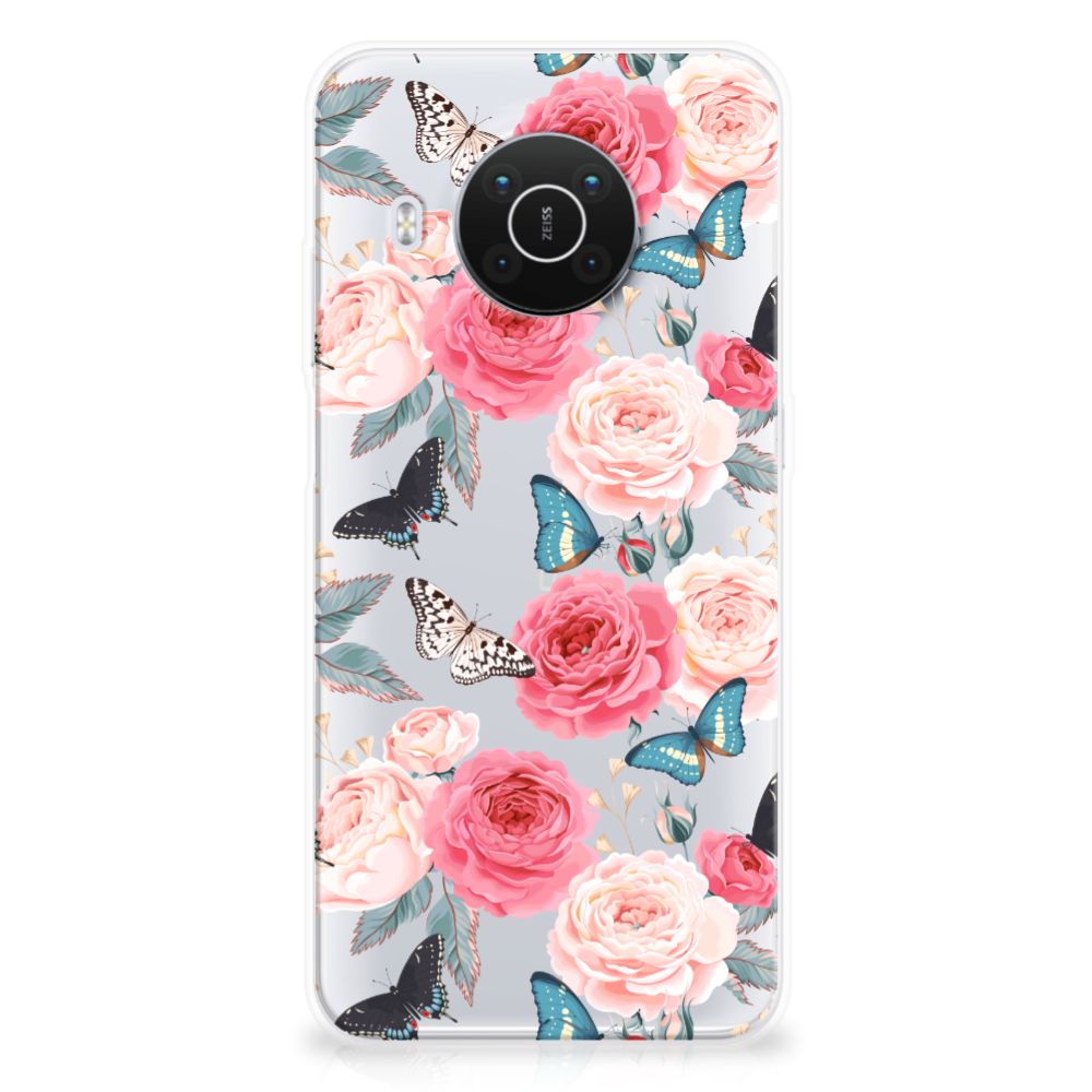 Nokia X10 | X20 TPU Case Butterfly Roses