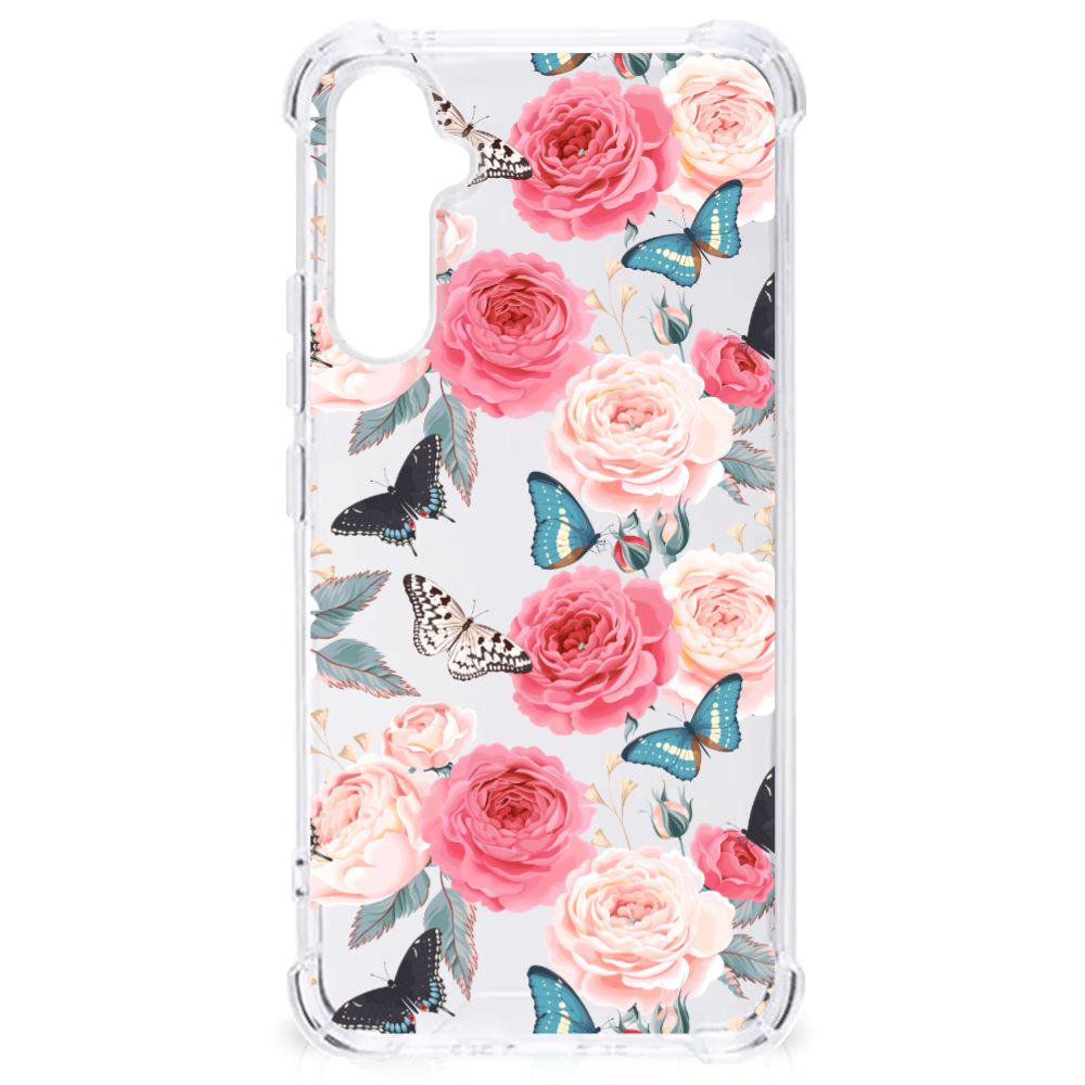 Samsung Galaxy A34 Case Butterfly Roses