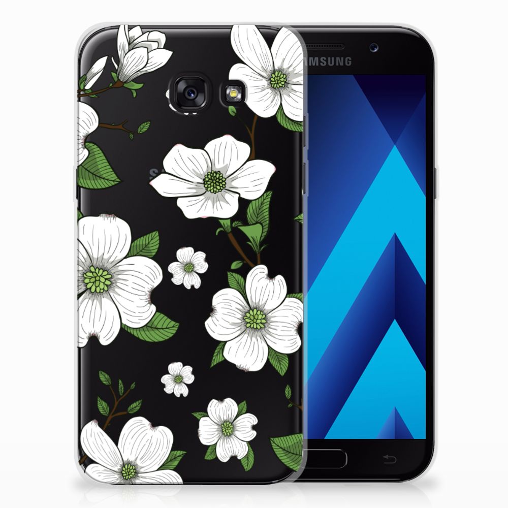 Samsung Galaxy A5 2017 TPU Case Dogwood Flowers