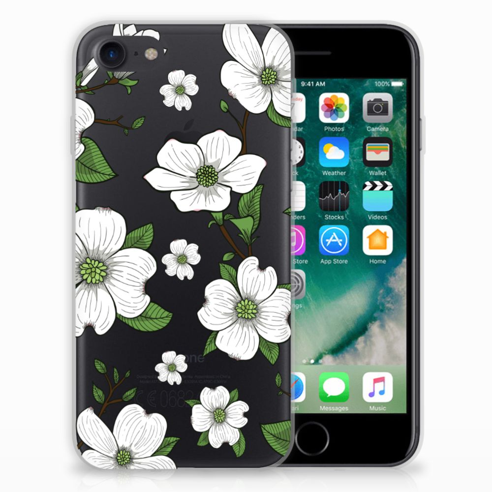 iPhone SE 2022 | SE 2020 | 8 | 7 TPU Case Dogwood Flowers