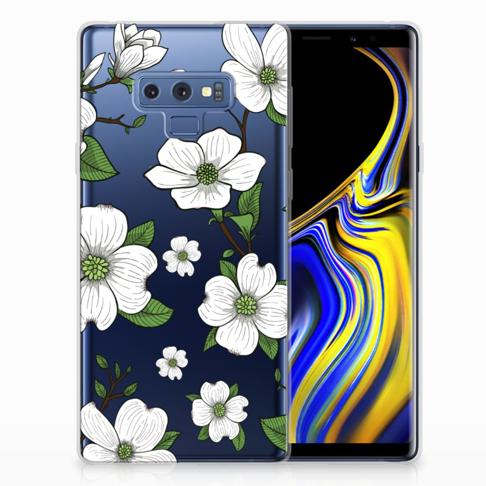 Samsung Galaxy Note 9 TPU Case Dogwood Flowers