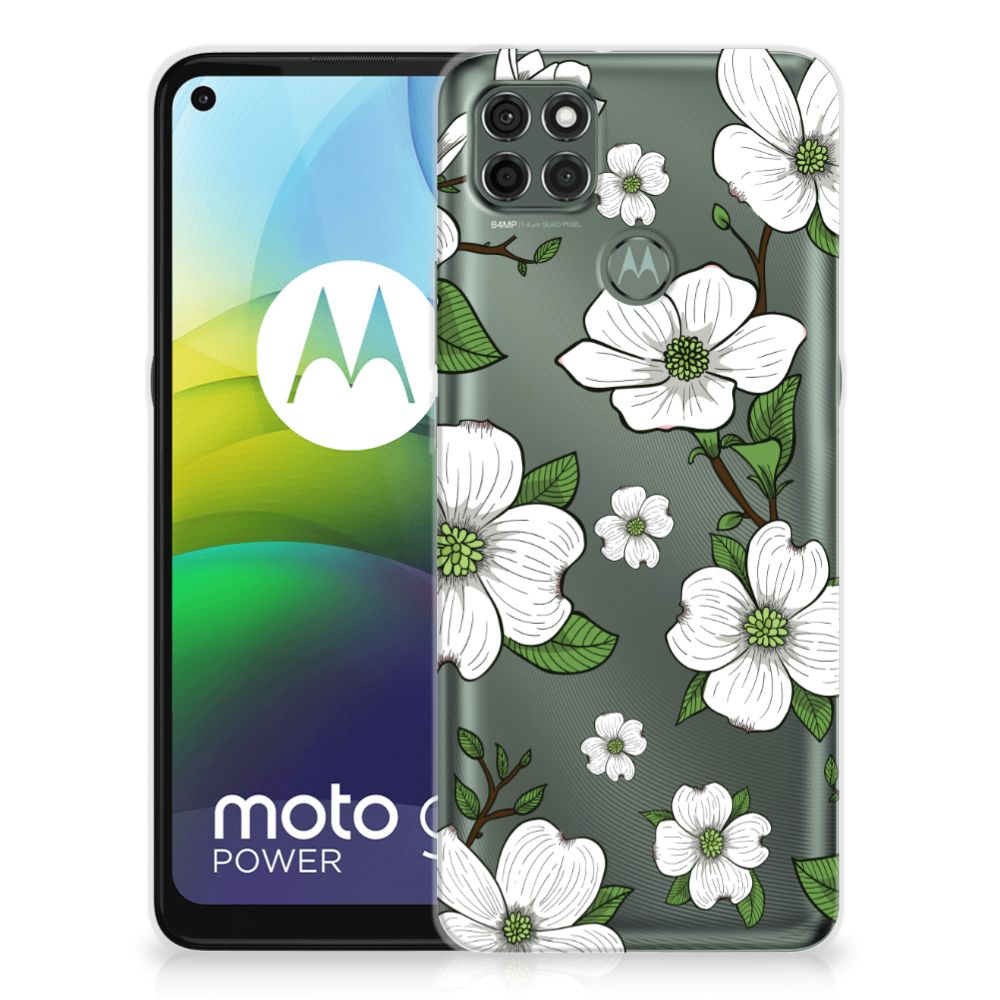 Motorola Moto G9 Power TPU Case Dogwood Flowers