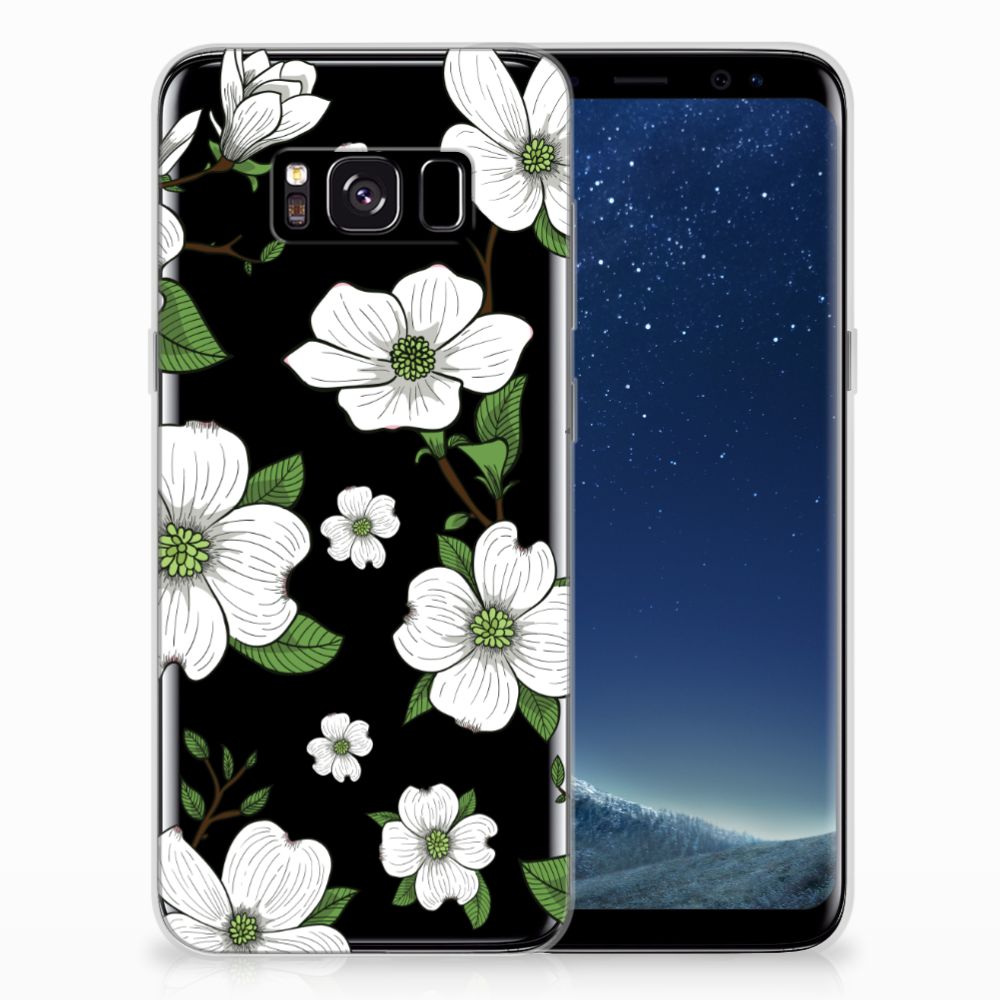 Samsung Galaxy S8 TPU Case Dogwood Flowers