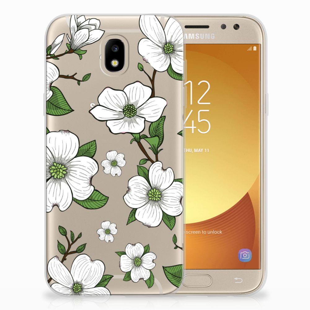 Samsung Galaxy J5 2017 TPU Case Dogwood Flowers