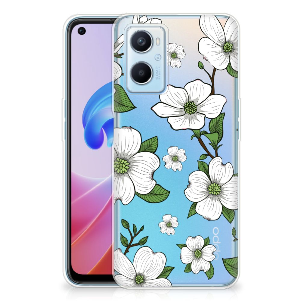 OPPO A96 | OPPO A76 TPU Case Dogwood Flowers