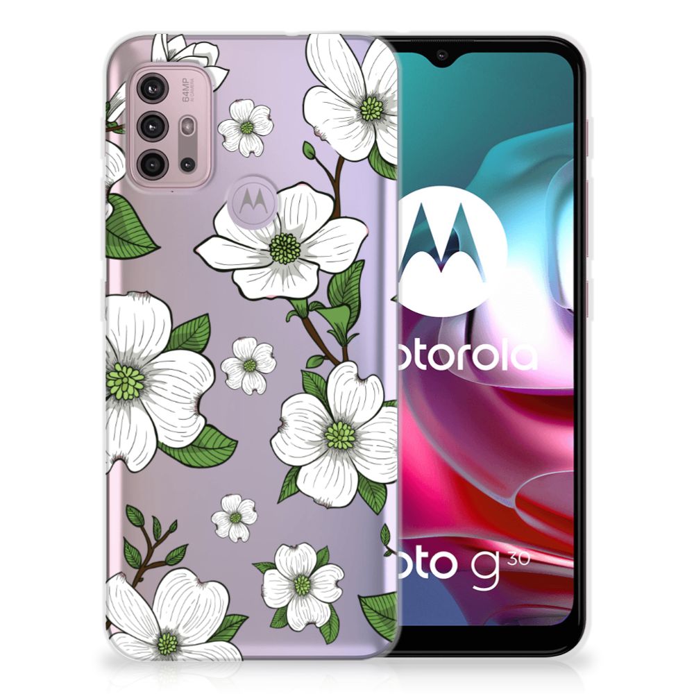Motorola Moto G30 | G10 TPU Case Dogwood Flowers