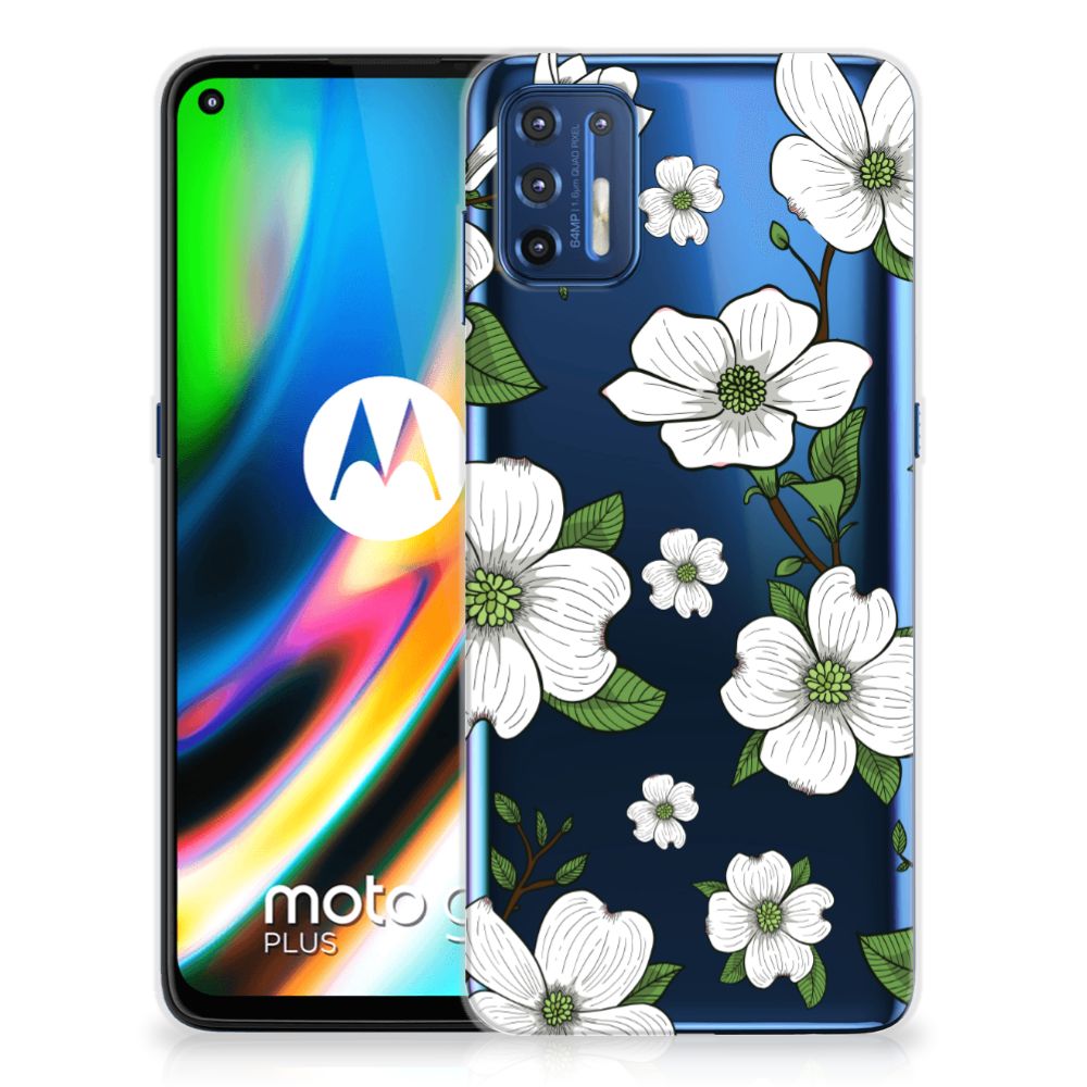 Motorola Moto G9 Plus TPU Case Dogwood Flowers