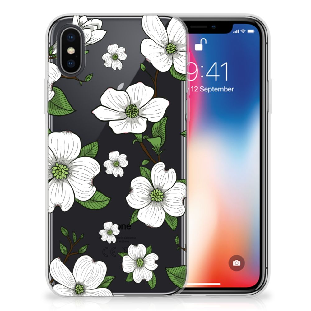 Apple iPhone X | Xs TPU Case Dogwood Flowers