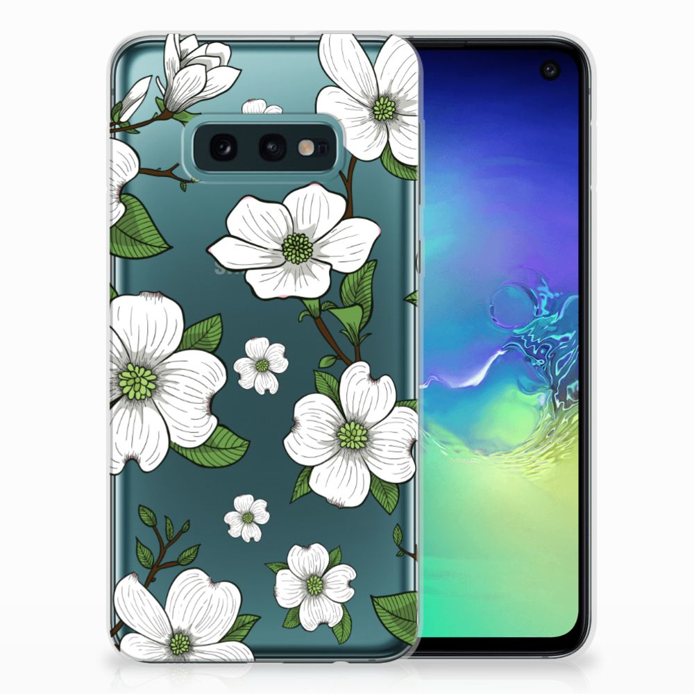 Samsung Galaxy S10e TPU Case Dogwood Flowers