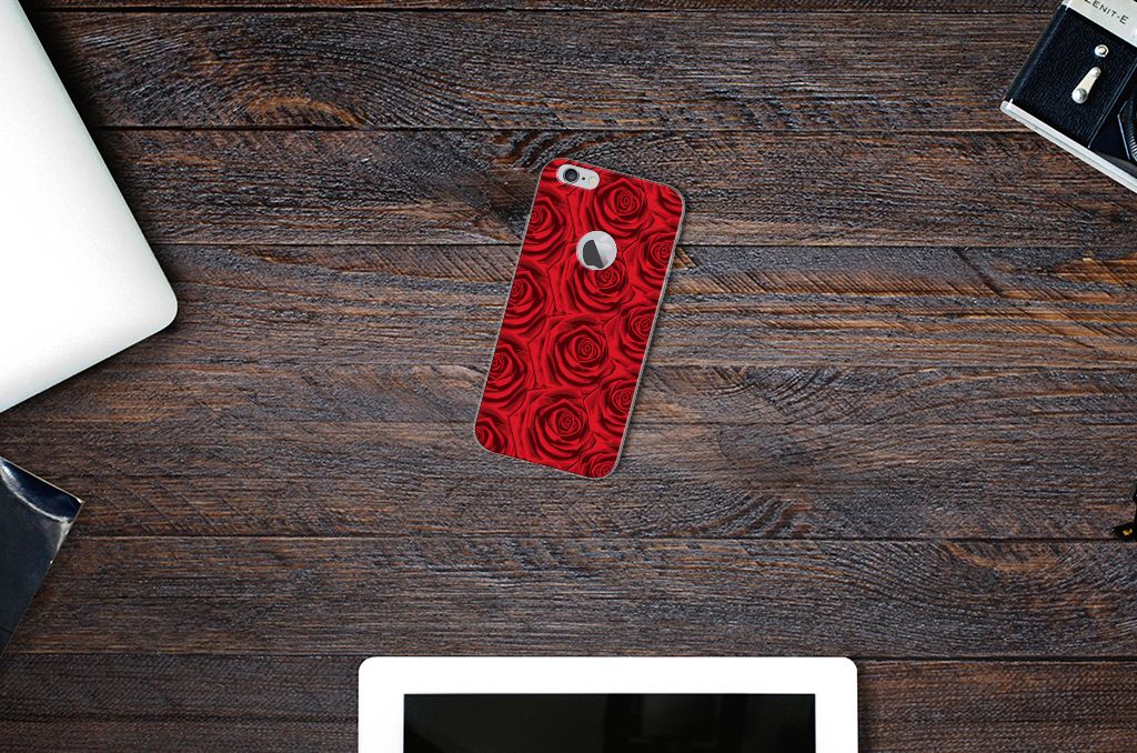 Apple iPhone 6 Plus | 6s Plus TPU Case Red Roses