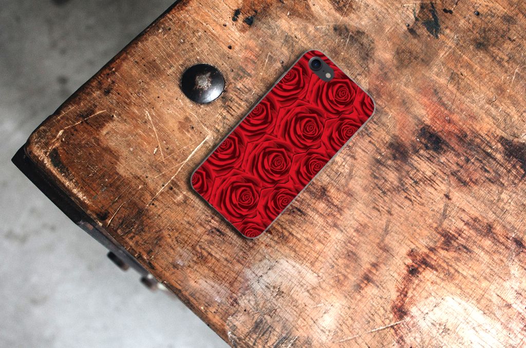 iPhone SE 2022 | SE 2020 | 8 | 7 TPU Case Red Roses