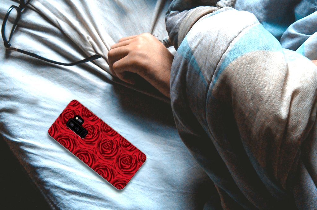 Samsung Galaxy S9 Plus TPU Case Red Roses