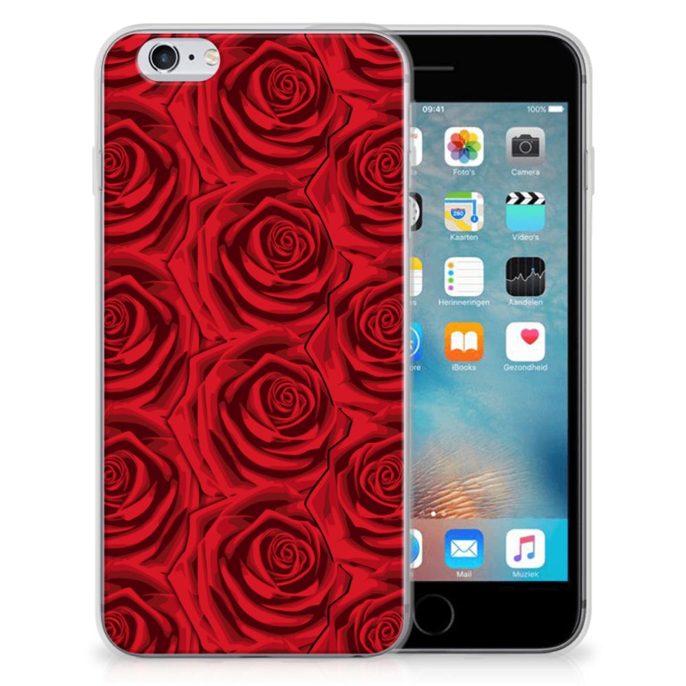 Apple iPhone 6 | 6s TPU Case Red Roses