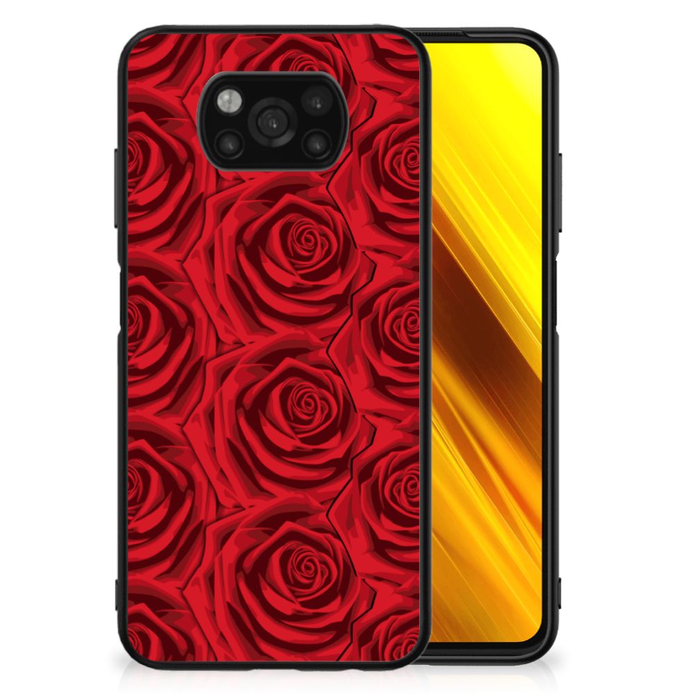Xiaomi Poco X3 | X3 Pro Bloemen Hoesje Red Roses